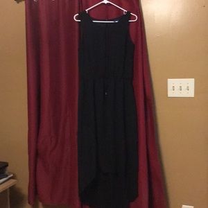 Sleeveless high low dress
